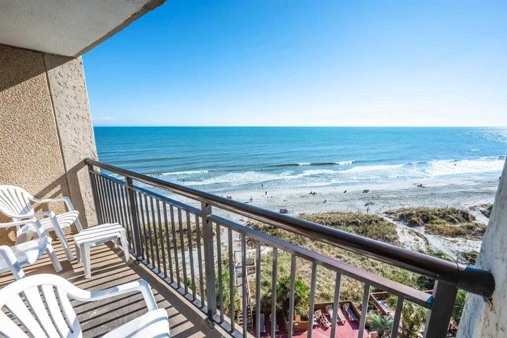 New Remodeled Direct Oceanfront Views Beach Cove شاطئ ميرتل المظهر الخارجي الصورة